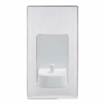 Proofvision TBCharge - Brushed Steel faceplate for Proofvision Single Toothbrush Charger (PV10-BS-FR)