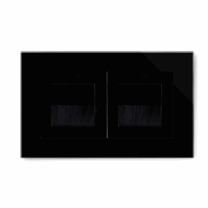 Retrotouch Crystal Double Bristle Brush Socket (Black PG)