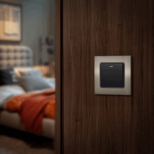 Retrotouch Aura Single Intermediate Switch- Brushed Nickel