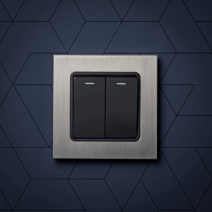 Retrotouch Aura Double Intermediate - Brushed Nickel