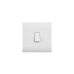 Saxby Electrical Curved Edge 10ax 1g 2-way Switch