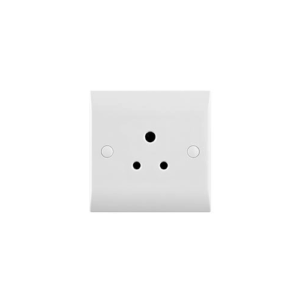 Saxby Electrical Curved Edge 5a Unswitched Socket (CE429)