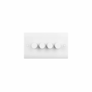 Saxby Electrical Curved Edge 4g Led Dimmer 5-100w (CE664)