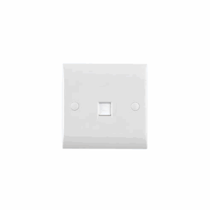 Saxby Electrical Curved Edge Rj45 Data Socket (CE786)