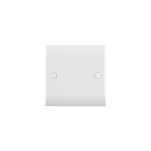 Saxby Electrical Curved Edge 1g Blanking Plate (CE881)