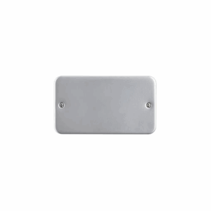 Saxby Electrical Metal Clad 2g Blanking Plate (MC882)