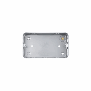 Saxby Electrical Metal Clad 2g Surface Metal Box With Ko's (MC902)