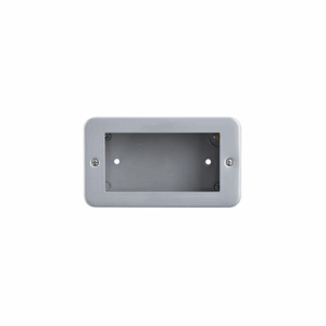 Saxby Electrical Metal Clad 4g Modular Faceplate (4 Modules) (MCMFP4)
