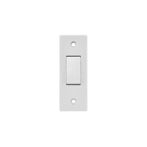 Saxby Electrical Square Edge 10ax 1g 2-way Architrave Switch (SE105)