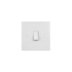 Saxby Electrical Square Edge 10ax 1g Intermediate Switch (SE109)