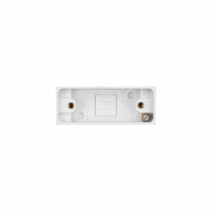 Saxby Electrical Square Edge Single 16mm Architrave Patress Box (SEPA16)