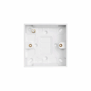 Saxby Electrical Square Edge Single 16mm Patress Box (SEPS16)