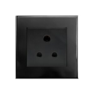 Retrotouch Crystal PG 15A Round Pin Socket Black