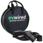 Type 2 to Type 2 Charging Cables - EV WIRED Type 2 to Type 2 10M EV Charging Cable 32A 22kW 3 Phase With Carry Case (EVW10M32A-3P-T2T2)