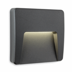 Firstlight Golf LED Resin Wall & Step Light Square Graphite