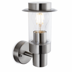 Wall Lighting - Firstlight Darwin Wall Light Stainless Steel (2821ST)