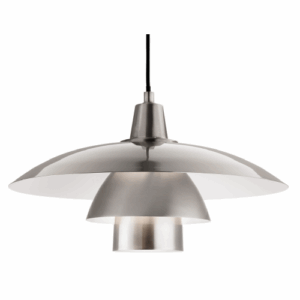 Ceiling Pendants - Firstlight Olsen Pendant Brushed Steel (4853BS)