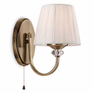 Wall Lighting - Firstlight Langham Single Wall Antique Brass (4861AB)