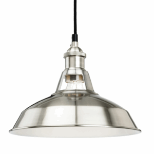 Ceiling Pendants - Firstlight Albany Pendant Brushed Steel (4867BS)
