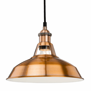 Ceiling Pendants - Firstlight Albany Pendant Brushed Copper (4867CP)