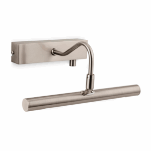 Picture Lights - Firstlight LED Picture Light c/w Dimmer Switch 280mm Brushed Steel (4892BS)