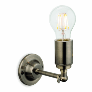 Wall Lighting - Firstlight Indy Wall Light Antique Brass (7650AB)