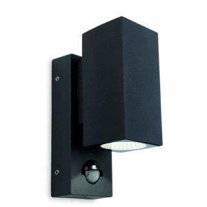 Up & Down Lights - Firstlight Dino LED 2 Light Wall with PIR Graphite (7678GP)