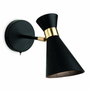 Wall Lighting - Firstlight Ohio Wall Light Black (7679BK)