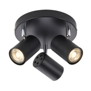 Saxby Arezzo 3lt Indoor Spotlight 7W - Matt Black