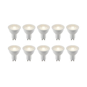 Saxby GU10 LED 5W 10PACK 4000K/470LM 5W