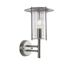 Saxby York Outdoor Dimmable Stainless Lantern