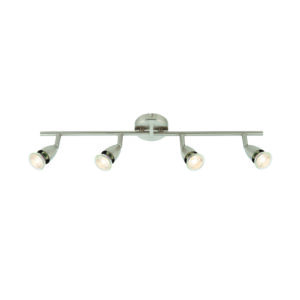 Saxby Amalfi 4lt Interior Spotlight Bar 7W Finish: Selectable - Satin Nickel