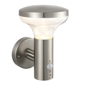 Saxby Roko IP44 Marine Grade 1lt Wall Light PIR
