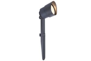 Spike Lighting - Lutec Explorer IP54 Integrated LED 3.5W 3000K Spot Light Dark Grey (6609201118)