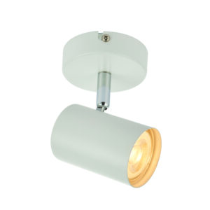 Saxby Arezzo 1lt Indoor Spotlight 7W - Matt White