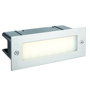 Seina IP44 Mains Bricklight CCT 4.5W - Stainless Steel