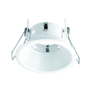 Saxby Speculo GU10 Downlight Fire Rated IP65 Anti-Glare - Matt White