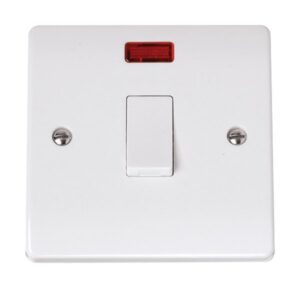 Click Scolmore - Click Curva 20A Dp Switch With Neon (CCA023)