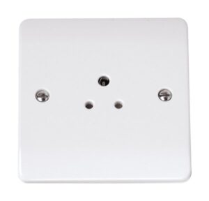 Click Scolmore - Click Curva 2A Round Pin Socket Outlet (CCA039)