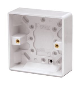 Click Scolmore - Click Curva 1 Gang 25Mm Deep Pattress (CCA081)