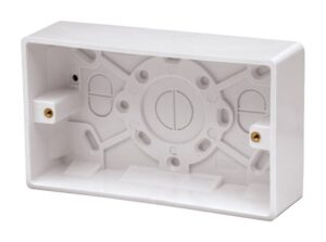 Click Scolmore - Click Curva 2 Gang 35Mm Deep Pattress (CCA084)