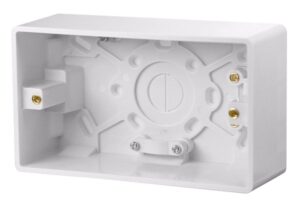Click Scolmore - Click Curva 2 Gang 47Mm Deep Pattress (CCA086)