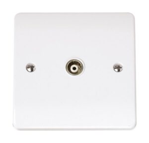 Click Scolmore - Click Curva Single Isolated Coaxial (CCA158)