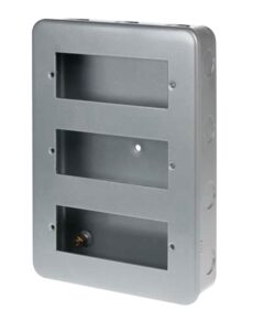 Click Scolmore - Click Metal Clad 18 Gang Minigrid Plate & Backbox (CL518)