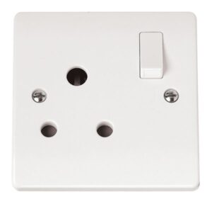 Click Scolmore - Click Mode 15A Round Pin Dp Switched Socket Outlet (CMA034)