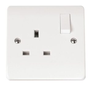 Click Scolmore - Click Mode 13A 1 Gang Dp Switched Socket Outlet (CMA035)