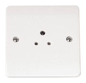 Click Scolmore - Click Mode 2A Round Pin Socket Outlet (CMA039)