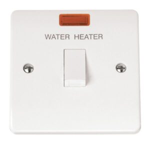 Click Scolmore - Click Mode 20A Dp Switch With Neon Water Heater (CMA042)