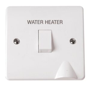Click Scolmore - Click Mode 20A Dp Switch Water Heater With Flex Outlet (CMA044)