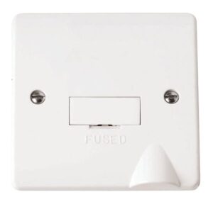 Click Scolmore - Click Mode 3A Fused Connection Unit With Flex Outlet (CMA049)